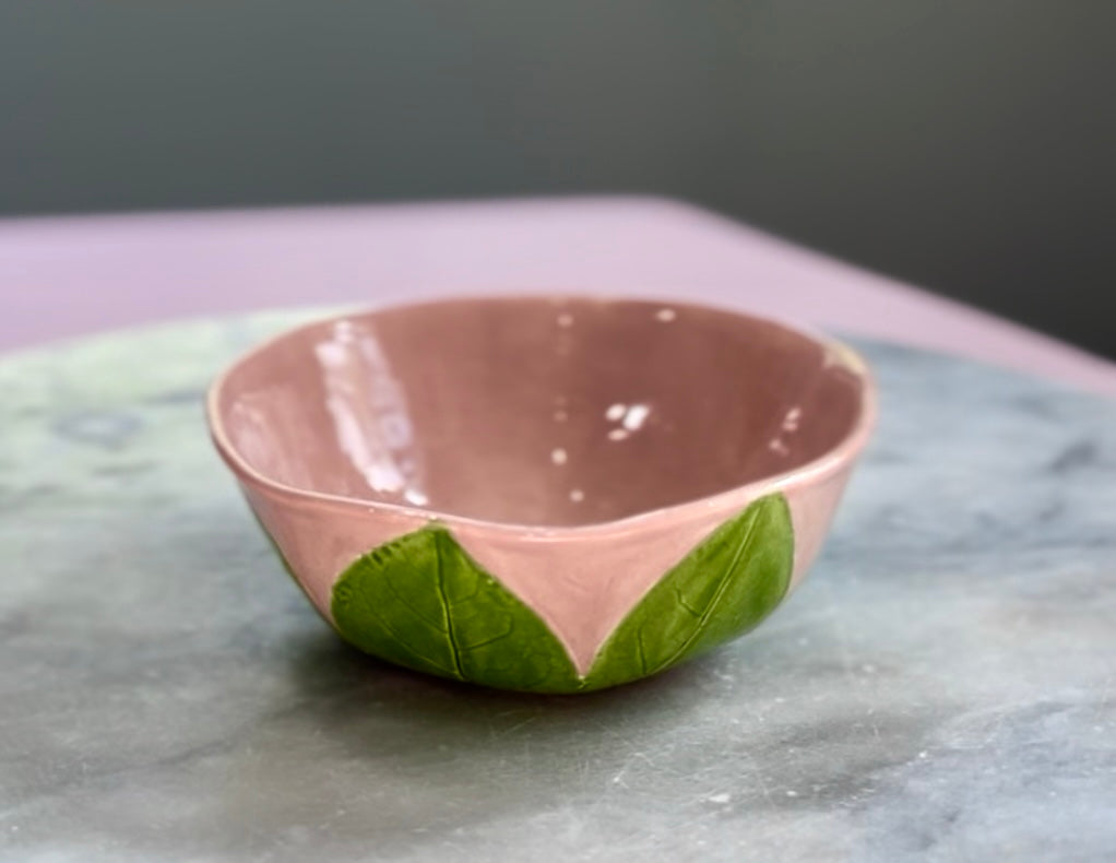 Mini Tan Leaf Dish