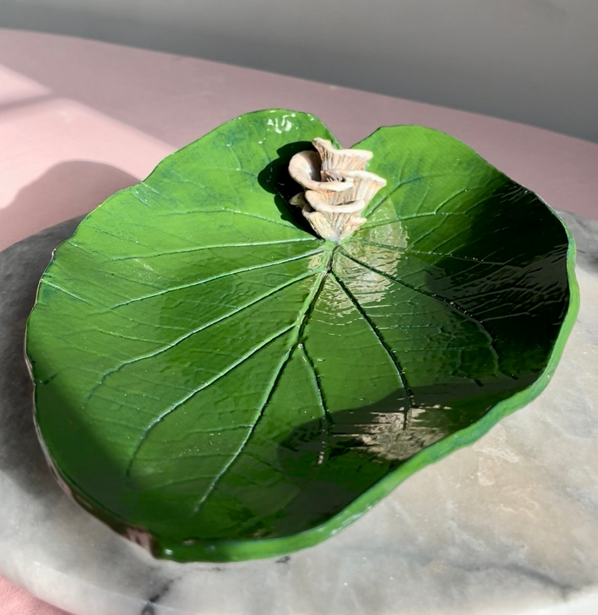 Green Leaf Platter