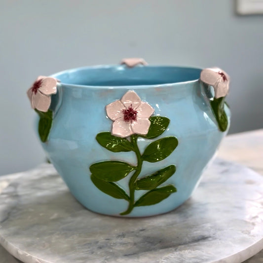 Periwinkle Pot