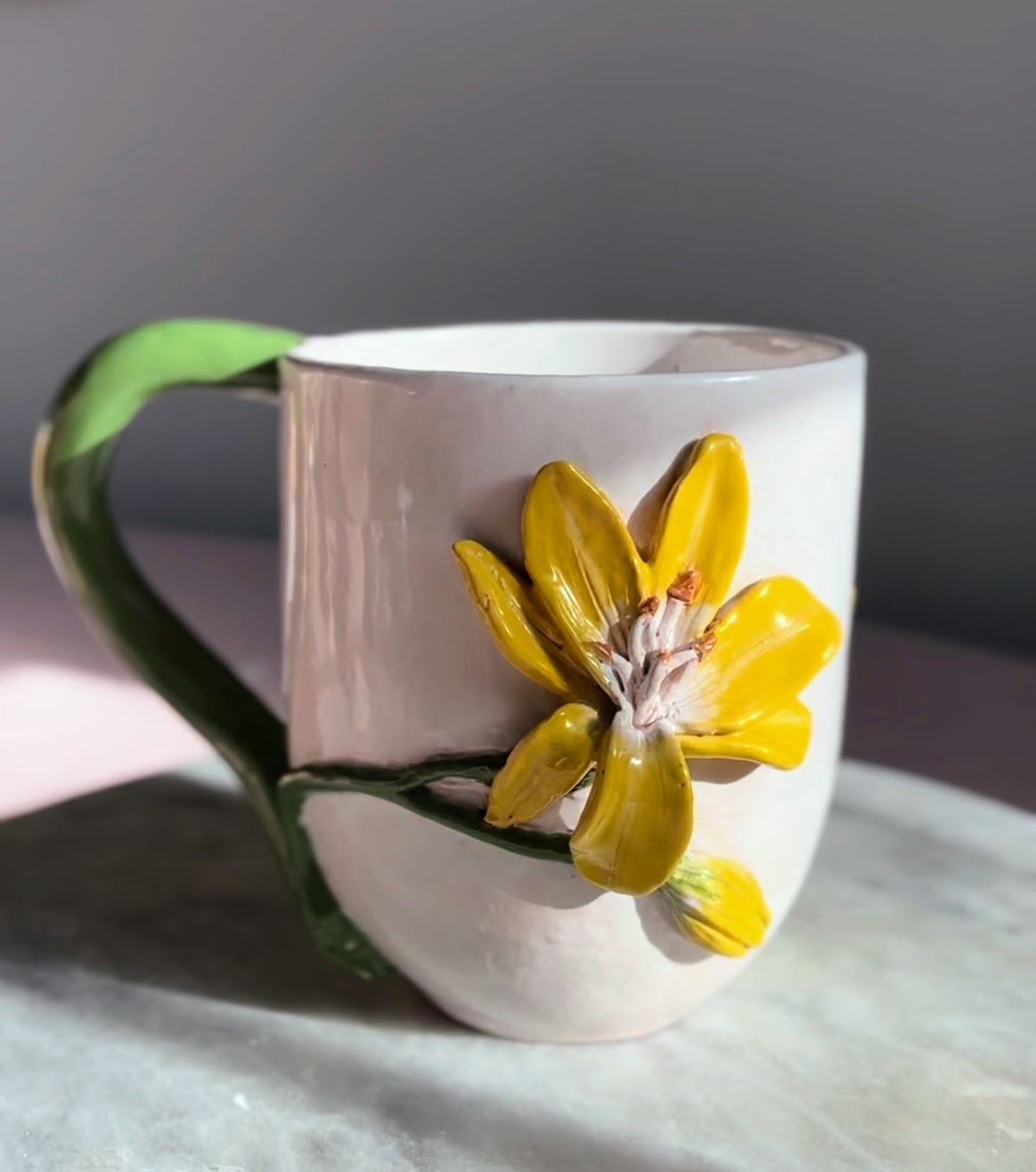 Yellow Bloom Mug