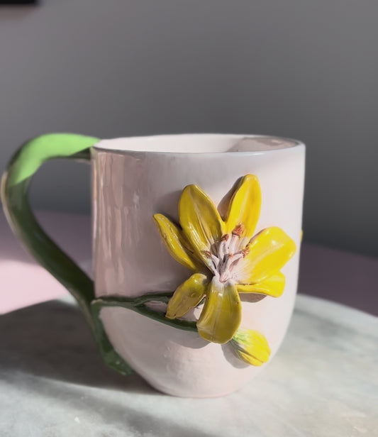 Yellow Bloom Mug